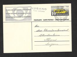Postkarte Nr. 144 Sonderst A. 314 Lugano Fiera Svizzera 1941