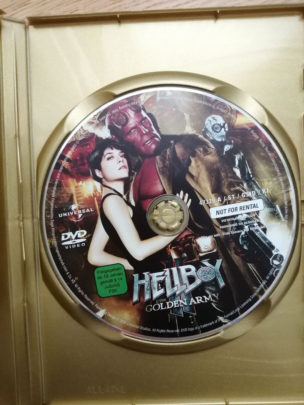 Tutti i DVDs: Hellboy - Die Goldene Armee, DVD – Usato da Windisch venduto da mer_6cjk 3