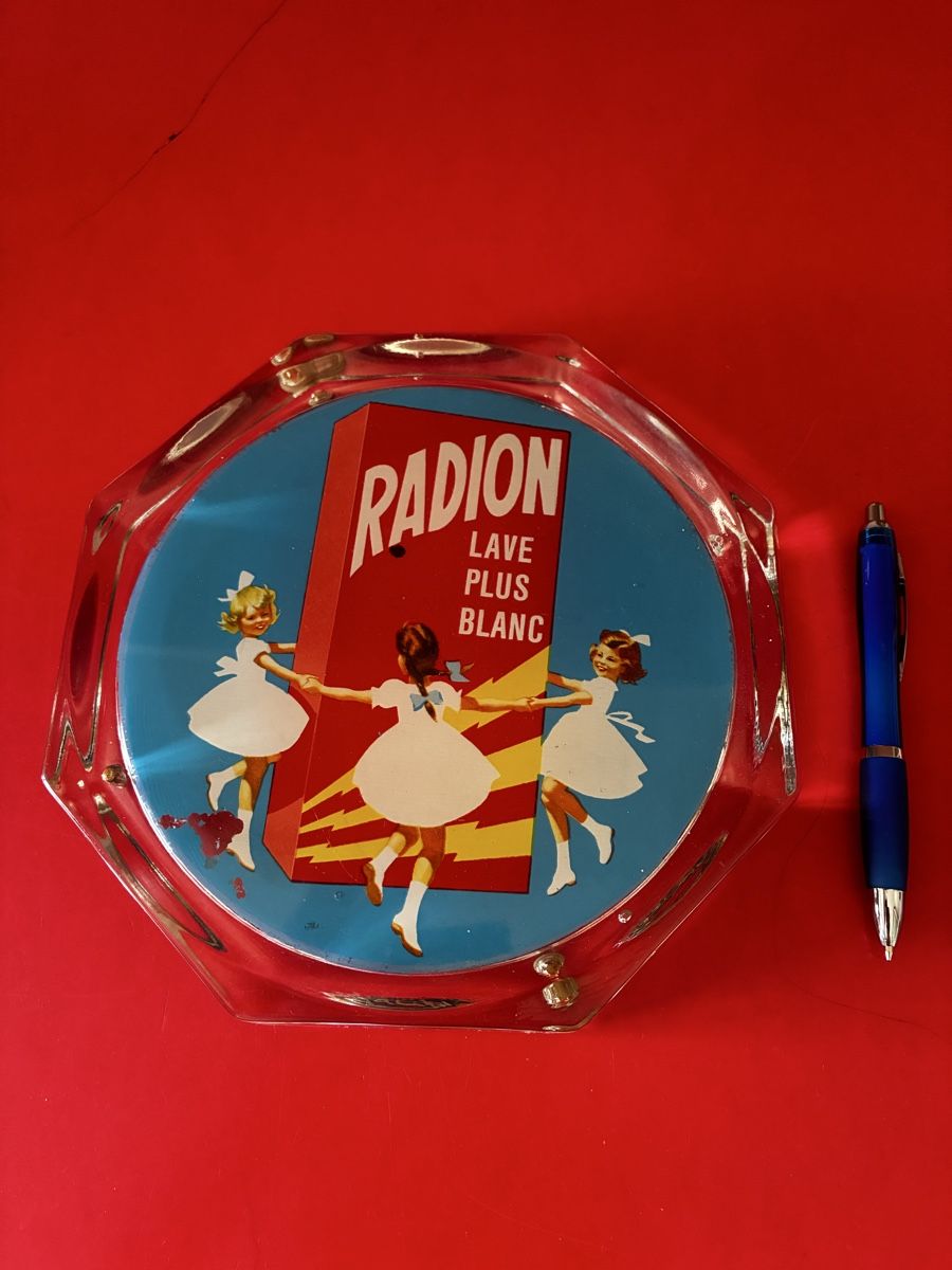 Teller: Zahlteller Glas Radion Vintage – Gebraucht aus Lengnau BE von Warmbrodt