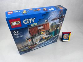 Lego City 60417 Polizeischnellboot und Ganovenversteck NEU
