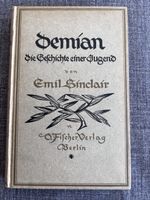 Seltene Demian Ausgabe Emil Sinclair Hermann Hesse Pseudonym