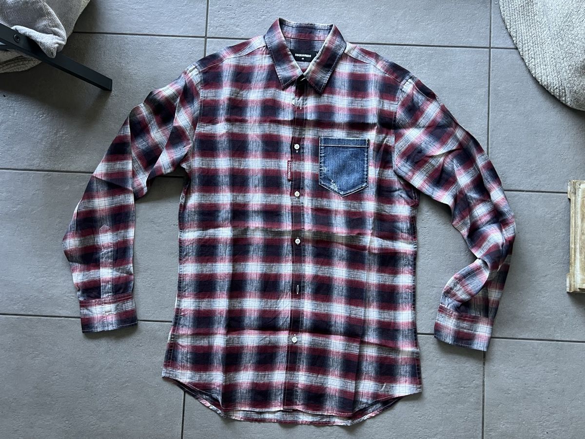 Dsquared2 Camicie: Dsquared2 camicia Lino uomo – Usato da Mendrisio venduto da fly_9wzx 1