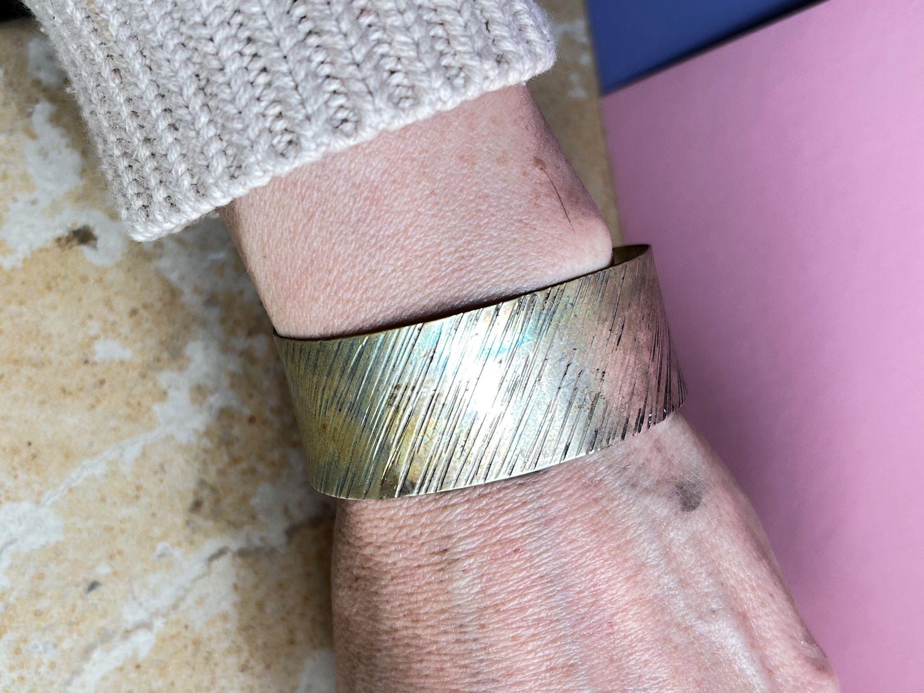 Bracciali & Braccialetti: Armreif in Silber 800, Gr. M – Usato da Dittingen venduto da Bellevista 1
