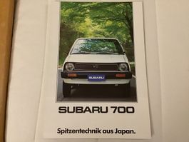 Subaru 700 Faltprospekt