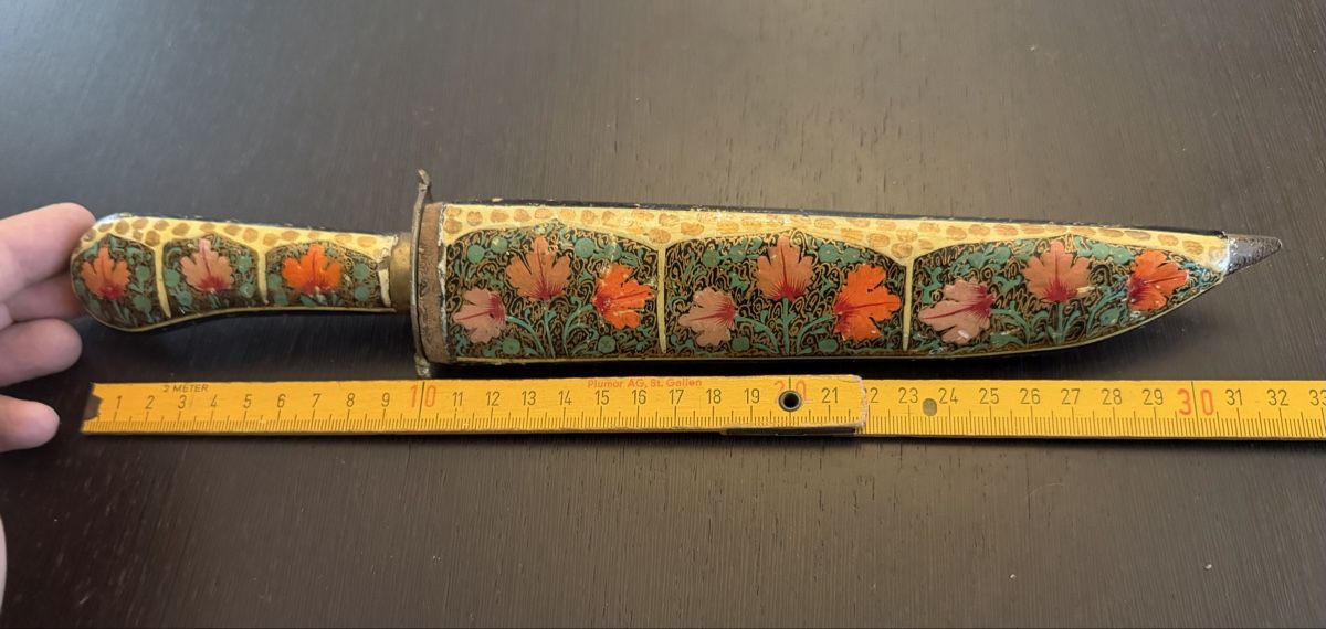 Posate: Coltello decorato con fodero – Usato da S. Pietro venduto da fil_yhb9 3