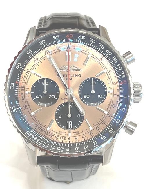 Breitling Uhren: Breitling Navitimer B01 Chronograph 43 AB0138241K1P1 8.750,- – Neu (gemäss Beschreibung) aus Zürich von juwelier-damken