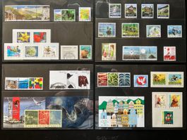 Jahresset 2012 Schweiz gestempelt