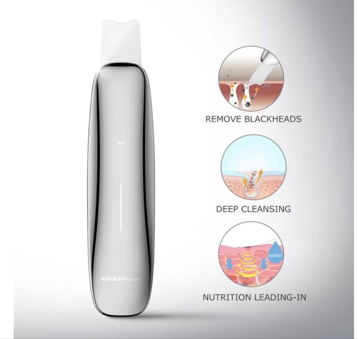 Gesichtspflege: Ultrasonic scrub device – Gebraucht aus Genolier von tan_rd6s 6