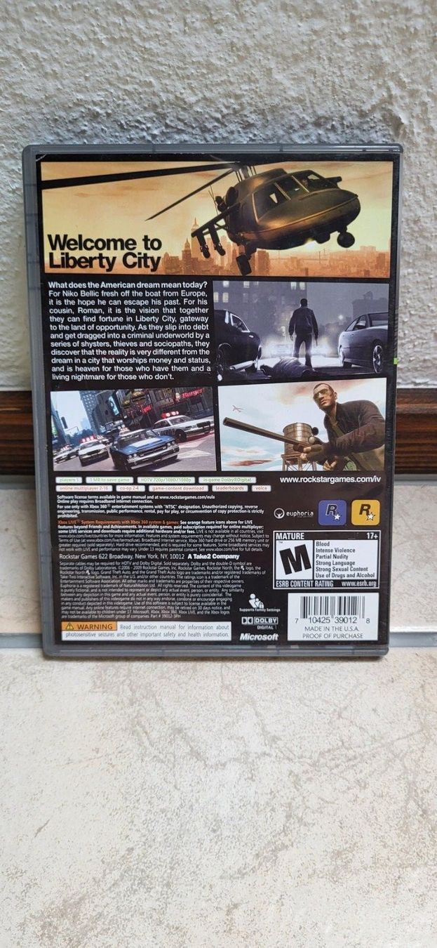 Microsoft Spiele: Xbox 360 - Grand Theft Auto IV – Gebraucht aus Münsingen von Heroism2010 1