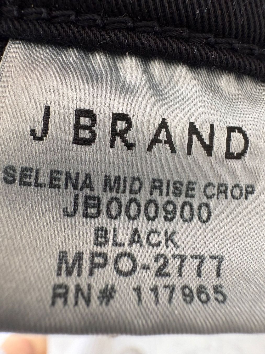 Pantaloni: Hose Samt J Brand, schwarz, Gr. 24 – Usato da Kilchberg venduto da boudoir076 3