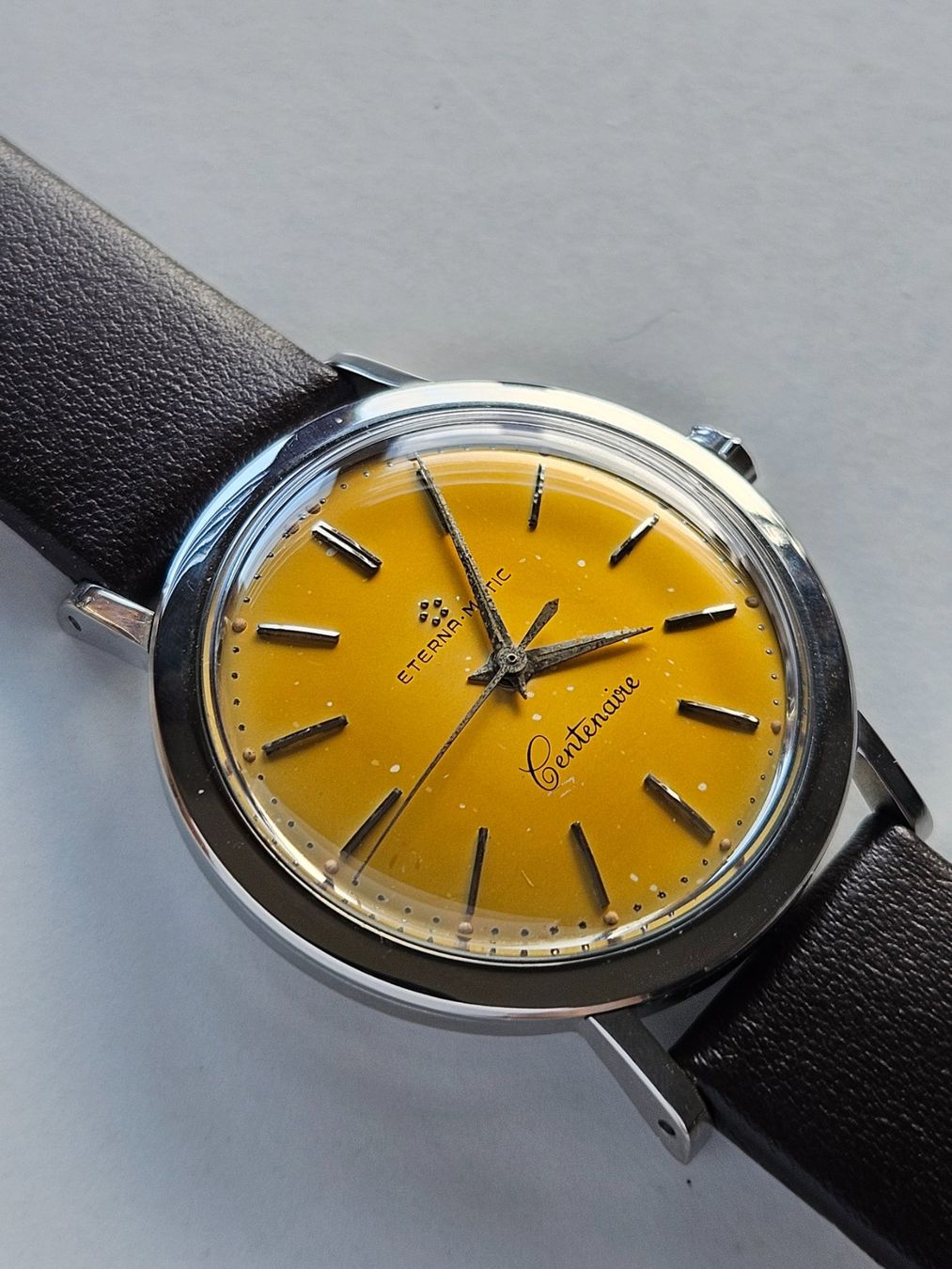 Eterna Orologi: 651Eterna Matic Centennaire aus 1958 – Usato da Berikon venduto da mmm21 1