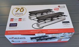***** Koenig Duo 4 and more Racletteofen - Neu !
