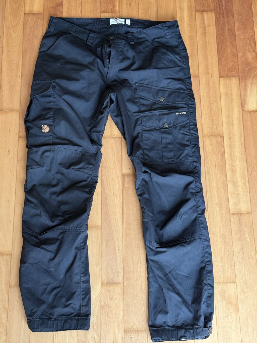 Fjällräven Hosen: Fjällräven Vidda Pro Schwarz EU54 long 34 – Gebraucht aus Lufingen von Quadrum