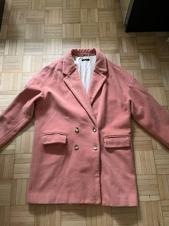 Schicker Damenmantel Grösse 34, apricot, guter Zustand