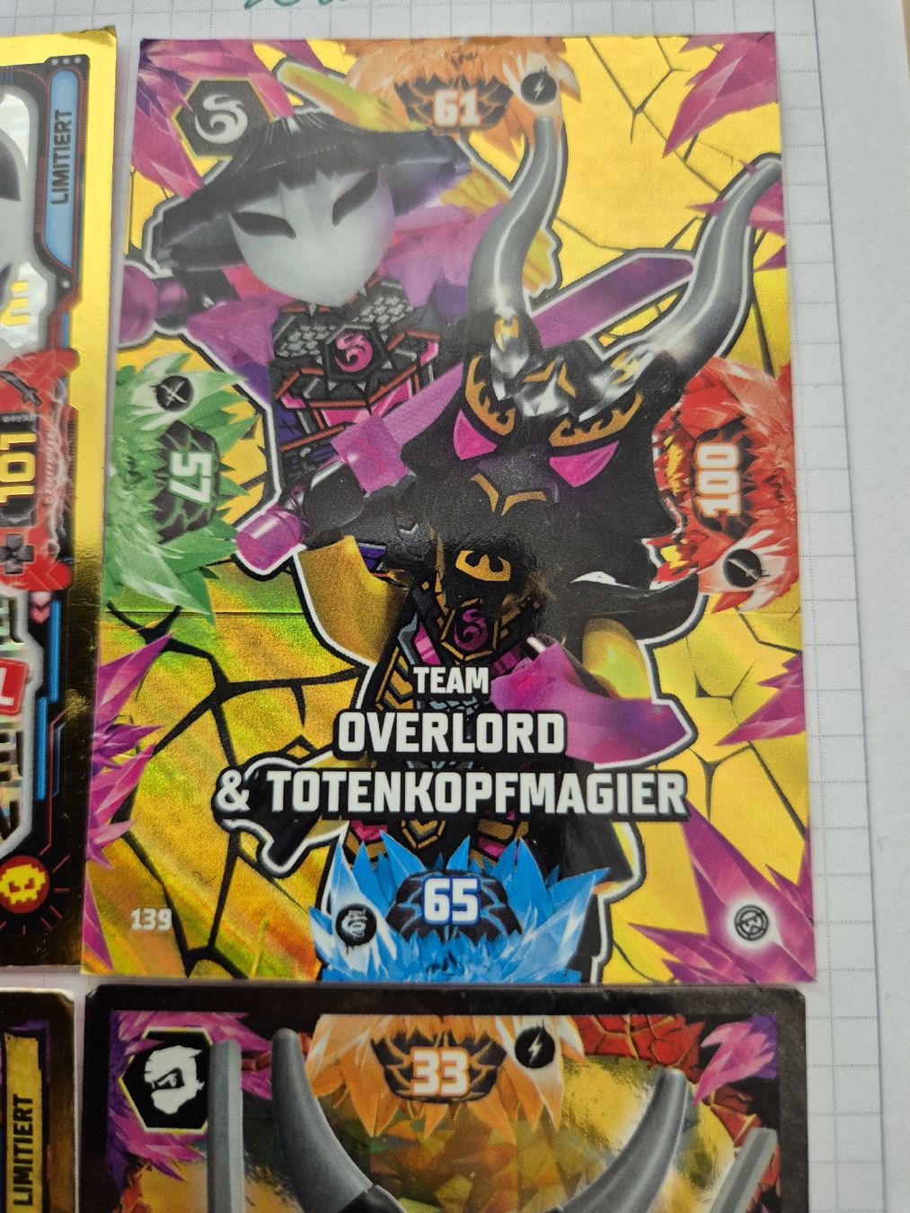 Carte collezionabili: Lego Ninjago Karten Set limitierte Edition – Usato da Altendorf venduto da caj_hry2 4