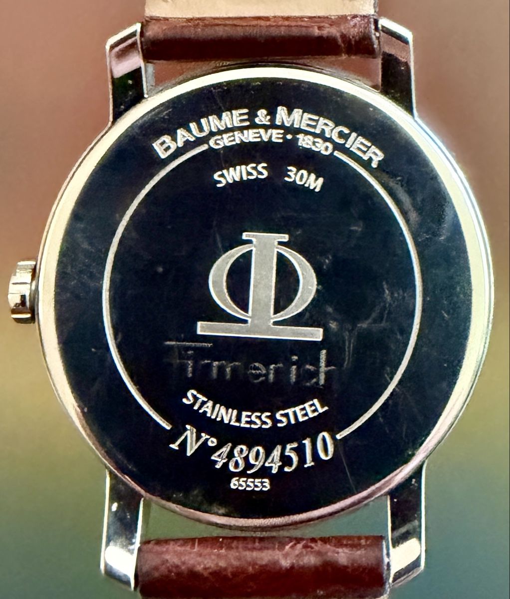 Baume & Mercier Uhren: Baume & Mercier Herrenuhr Classima Quarz – Gebraucht aus Sursee von schama01 2