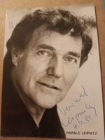 Harald Leipnitz - † 2000 - handsignierte alte Autogrammkarte