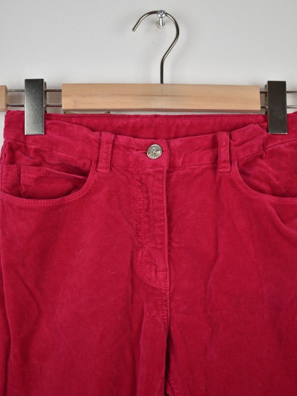 Monnalisa Hosen: Monnalisa Hose, Samtoptik, Gr.152, himbeere – Gebraucht aus Nürensdorf von 2ND_STORY 1