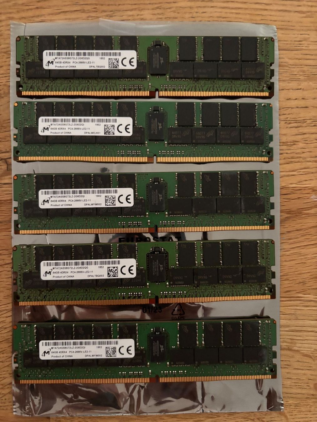 Memory / RAM: Micron 64GB DDR4-2666 ECC LRDIMM Server RAM – Gebraucht aus Origlio von senery_sa