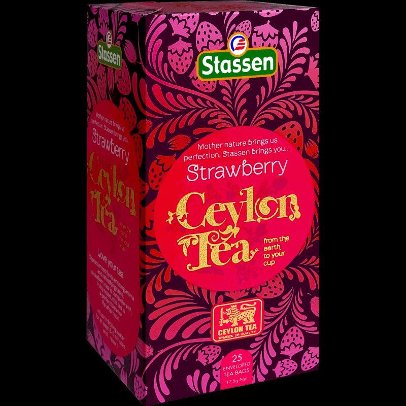 Cibi & Specialità: Stassen - Strawberry Tea - Gastro-Teebeutel – Nuovo e nell'imballaggio originale da Gampelen venduto da Geschenkxy