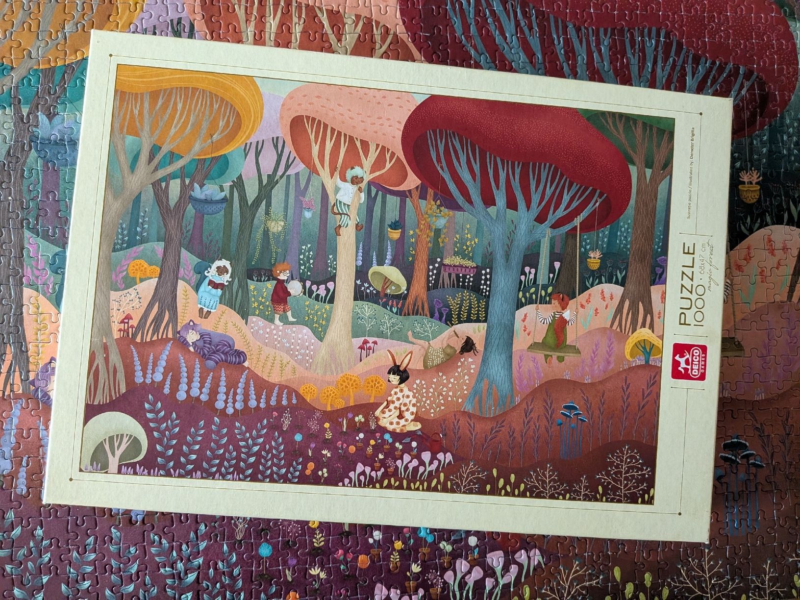 Puzzles: Puzzle 1000 magical forest – Gebraucht aus Genève von Loloana