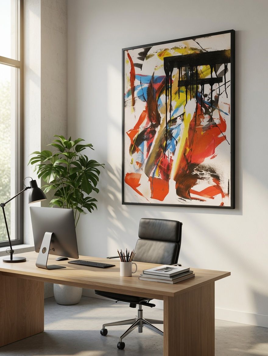 Gemälde: "DRAMATIC HORIZONS" – Neu und originalverpackt aus Bellinzona von ARCAOS.ART