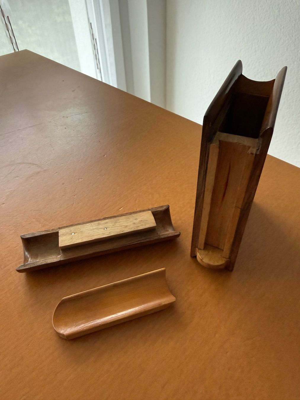 Altri Prodotti per fumatori: Zigaretten Schachtel, Vintage, 3 teilig, Holz – Usato da Fehraltorf venduto da bruggin 3