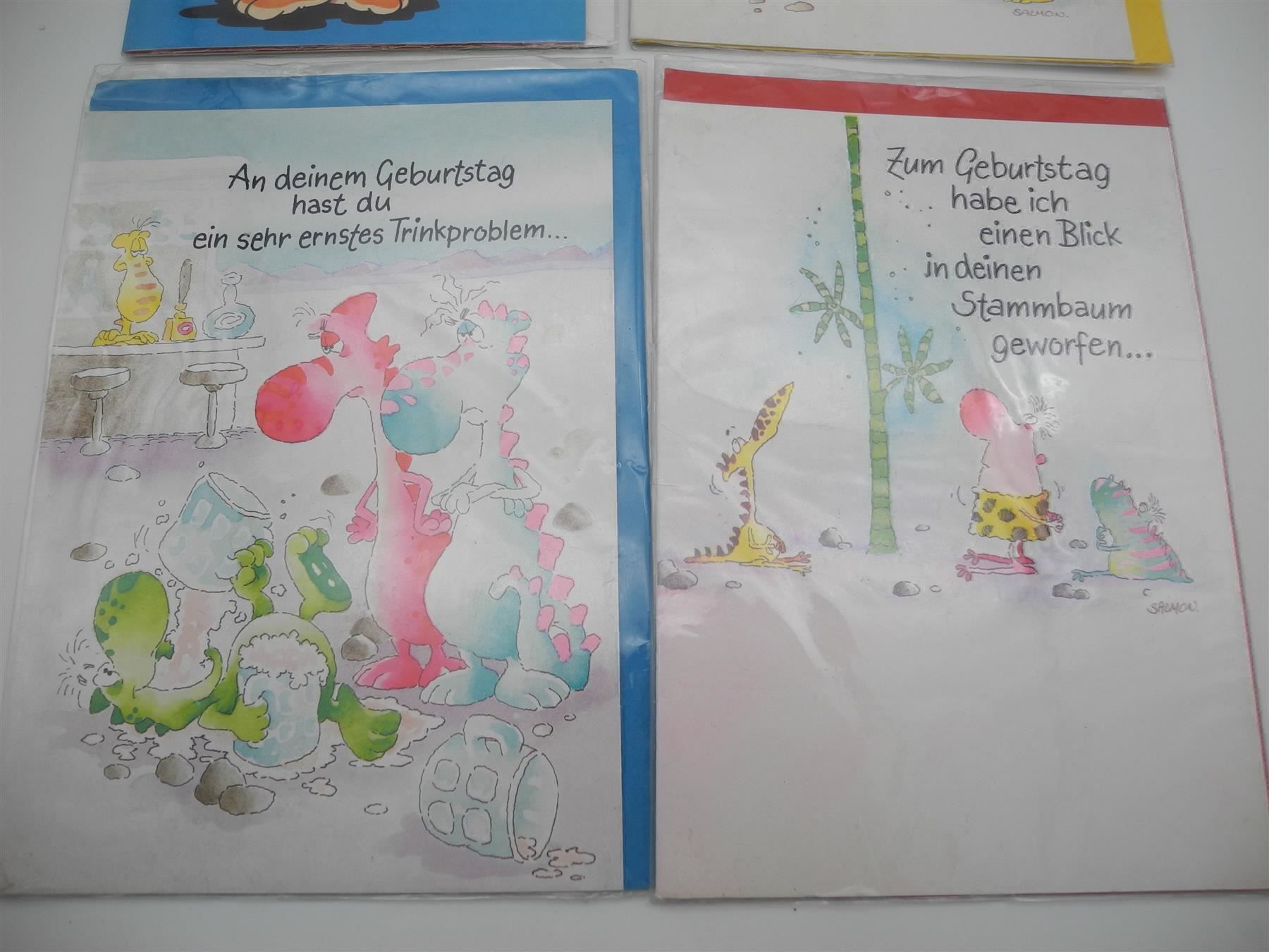 Cartoline: 4 Geburtstagskarten, Nr. 79b – Nuovo e nell'imballaggio originale da Kottwil venduto da Crazyrolf 2