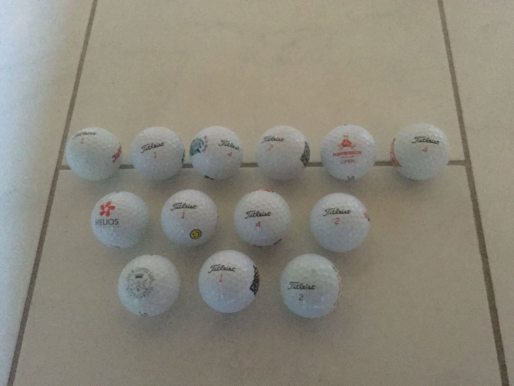 Titleist Palloni: 70 Titleist Golfbälle – Usato da Niederlenz venduto da wile01 1