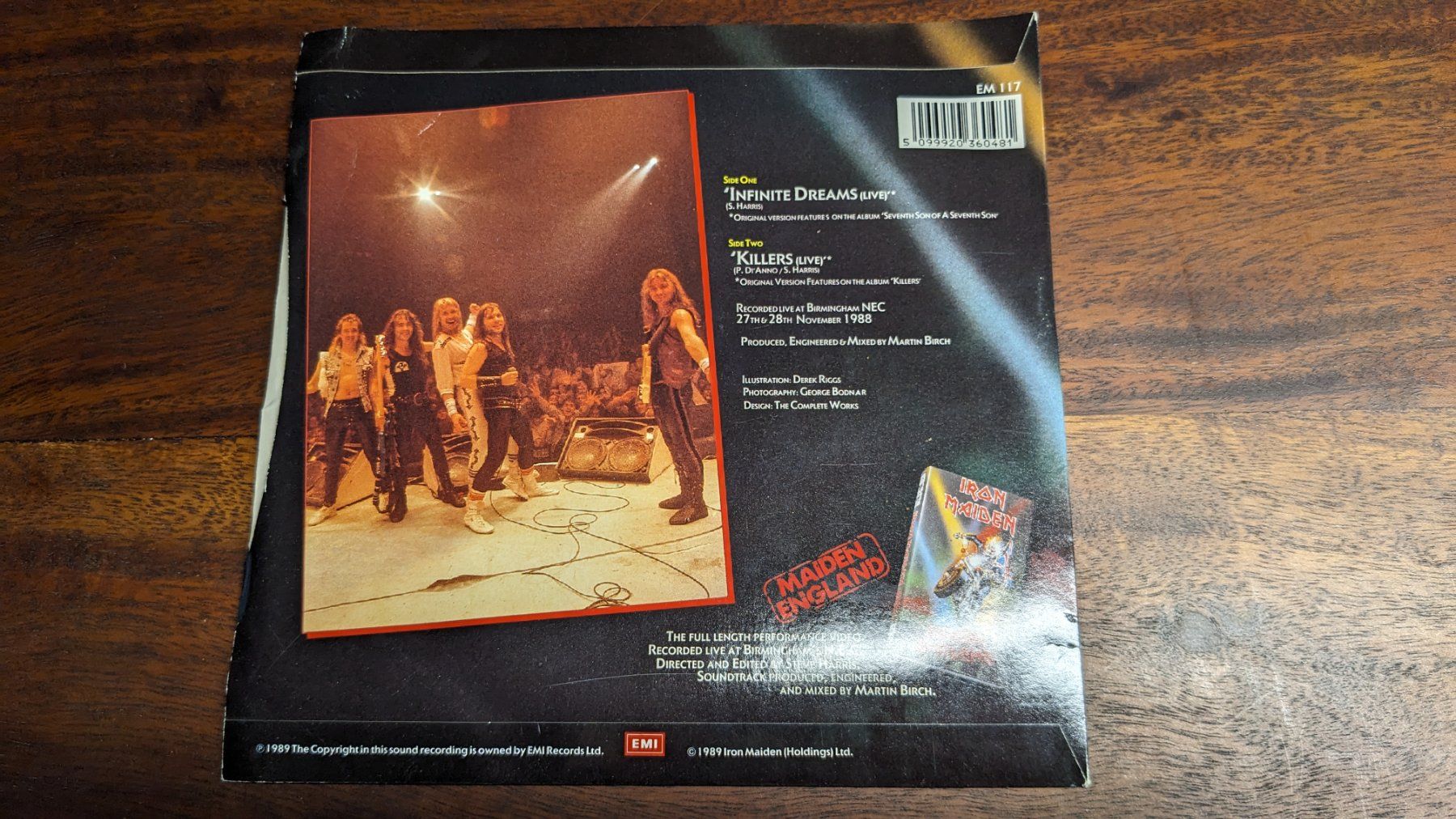 Schallplatten: Iron Maiden - Infinite Dreams, Vinyl Single 7" – Gebraucht aus Menziken von mame18 1