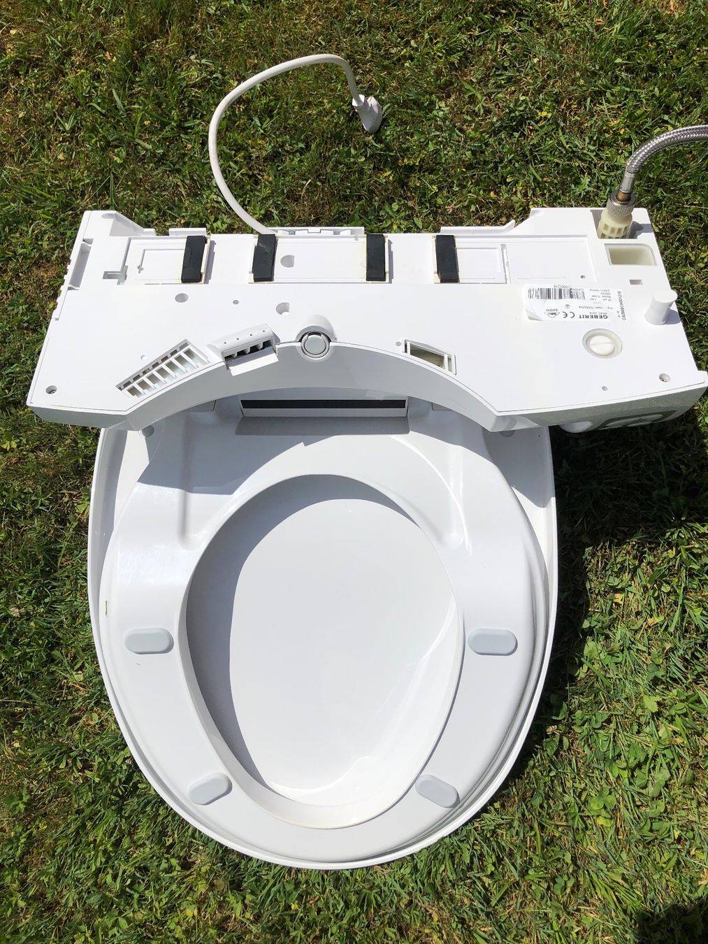 Geberit WC: Geberit AquaClean 5000 plus Dusch-WC Aufsatz – Usato da Fehraltorf venduto da moopli 4