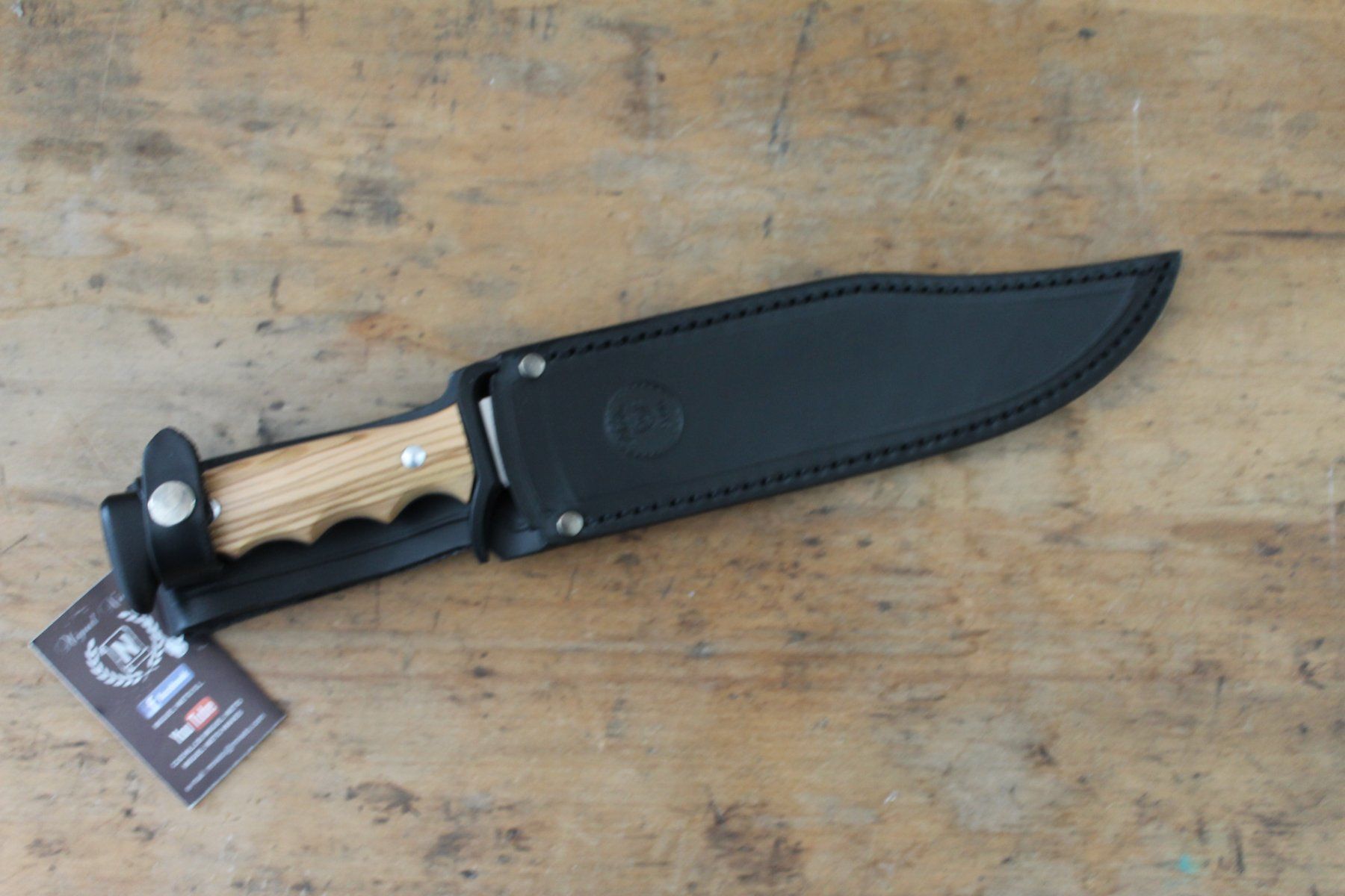 Accessori: Nieto Gürtelmesser - 35 cm - Olivenholz – Nuovo (secondo la descrizione) da Lachen SZ venduto da ratata 2