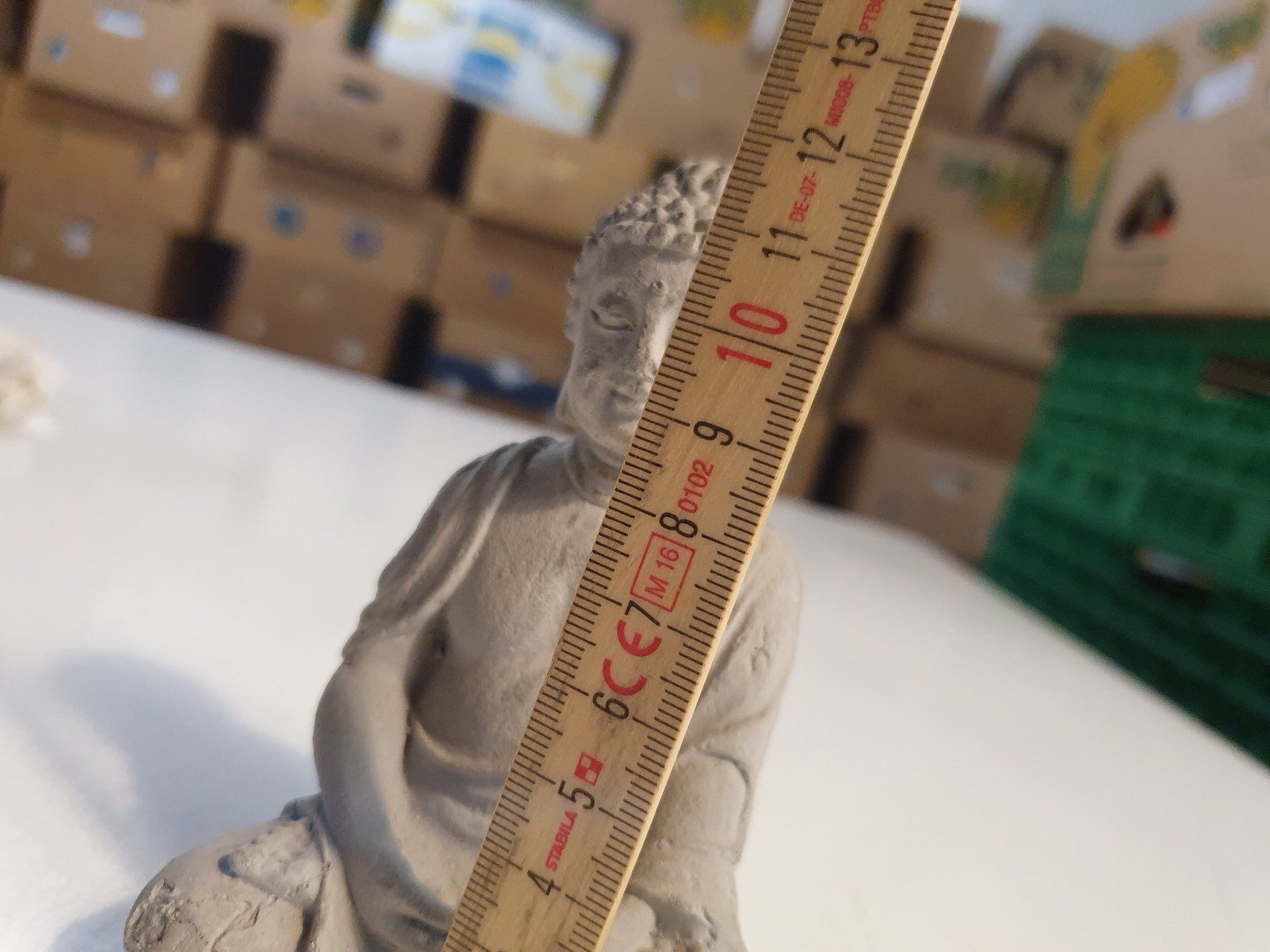 Figurines: Buddahstatue Zement – D'occasion à Zürich par loosebone 1
