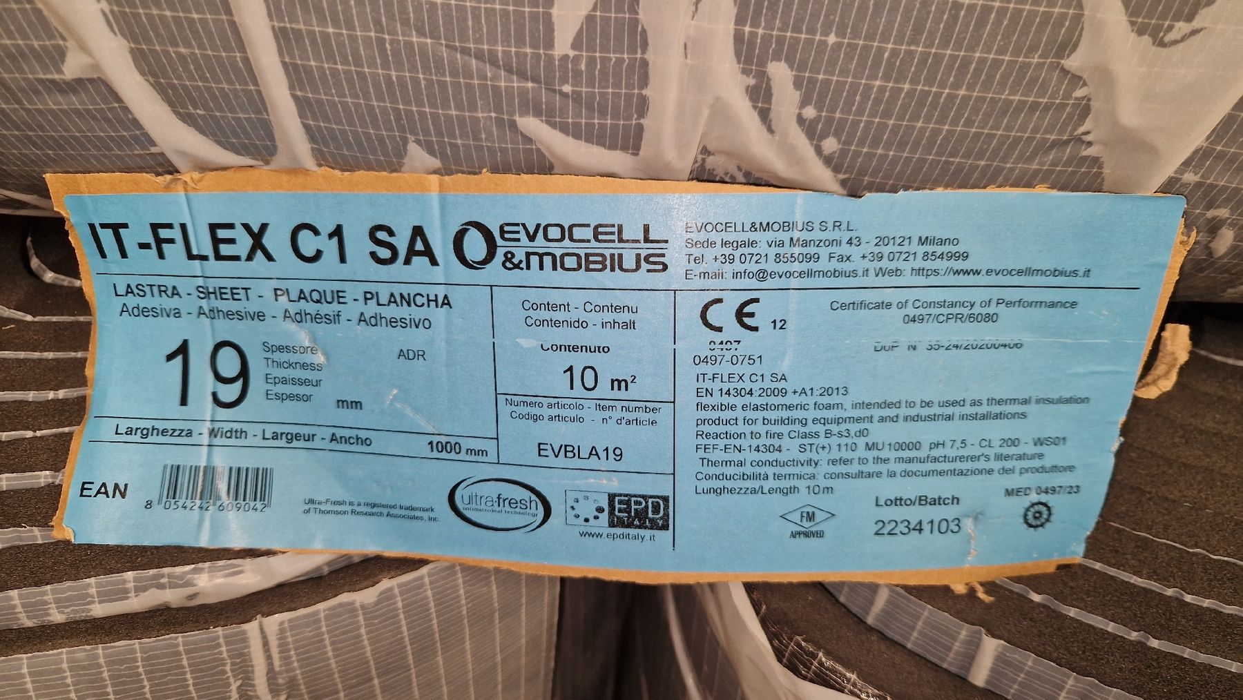Altri materiali da costruzione: Dämmmaterial IT-FLEX selbstklebend – Nuovo (secondo la descrizione) da Liestal venduto da Lanceloth 1