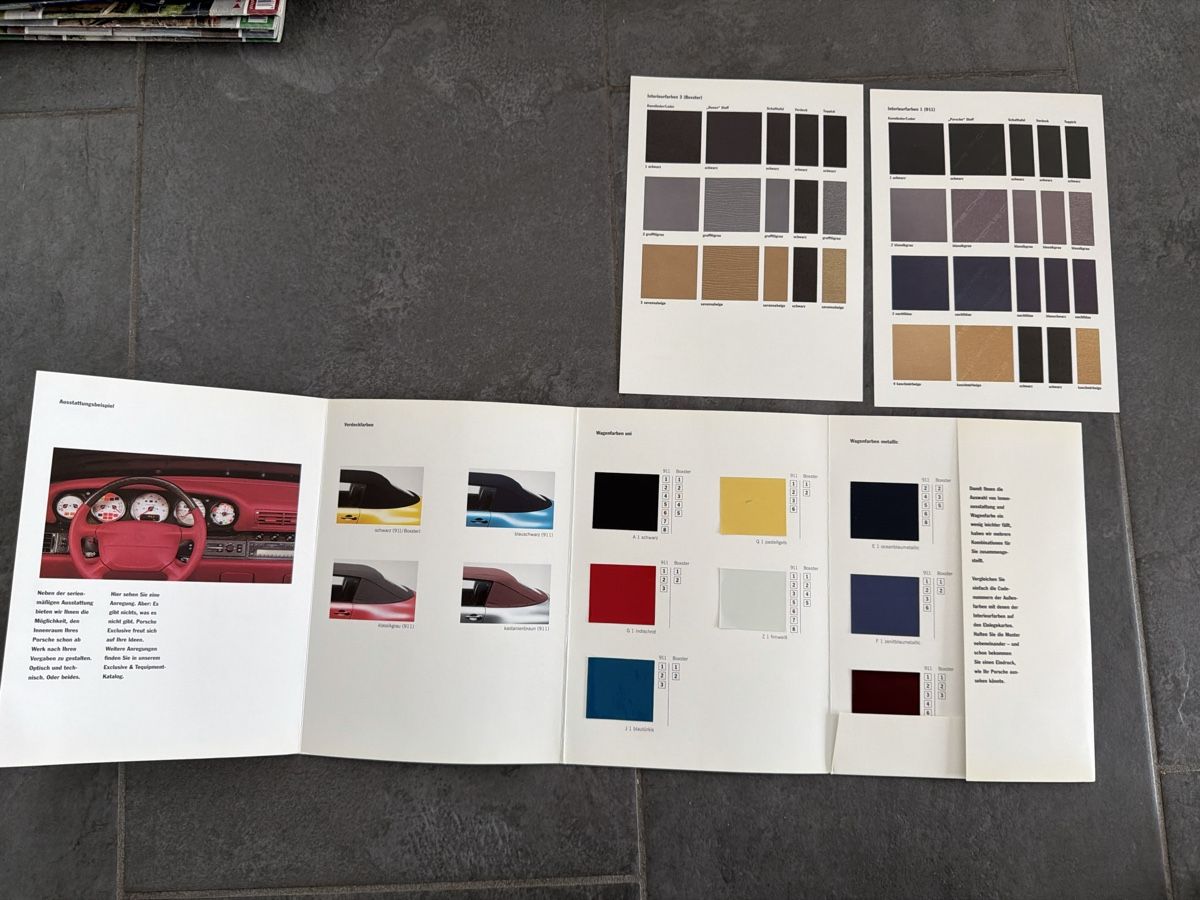 Porsche Documenti: Broschüre: Porsche Farben – Nuovo (secondo la descrizione) da Wolfwil venduto da Rolex1 3