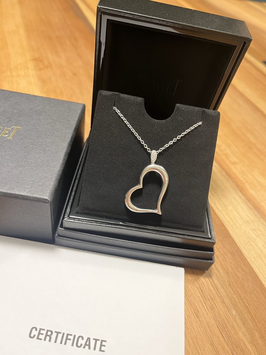 Piaget Catenine: Piaget heart necklace – Usato da Oberrieden venduto da alpswiss