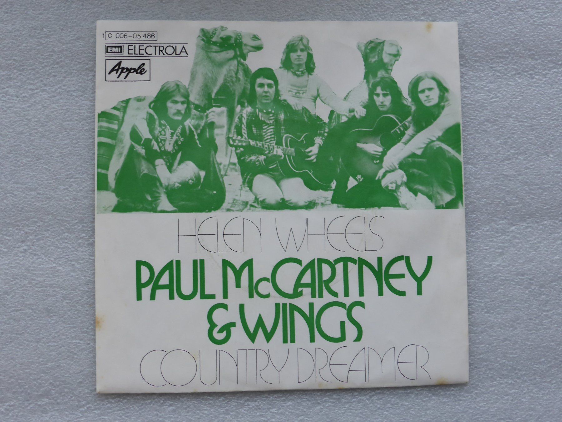 Dischi in vinile: Vinyl Single  PAUL McCARTNEY & WINGS – Usato da Küssnacht am Rigi venduto da Mondkinder