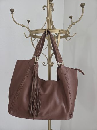 Maddison Handtasche aus Leder, braun - Top Zustand!