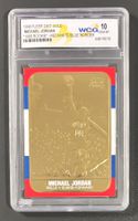 Michael Air Jordan 1998 Fleer 23KT Gold 1986 Rookie WCG 10