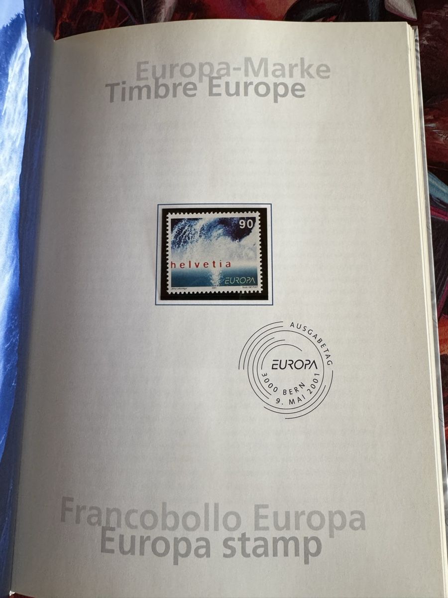 Alle Briefmarken: Schweizer Briefmarken Jahrbuch 2001 komplett postfrisch – Gebraucht aus Leutwil von Jaxon_withXx 5