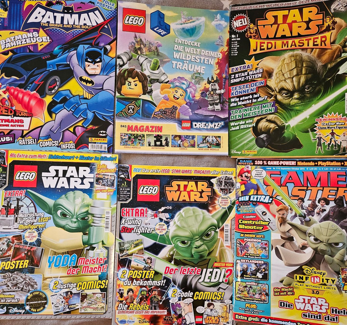 Comics: LEGO STAR WAR plus Diverse Weitere Comics/Magazine + Batman – Gebraucht aus Thun von Shame