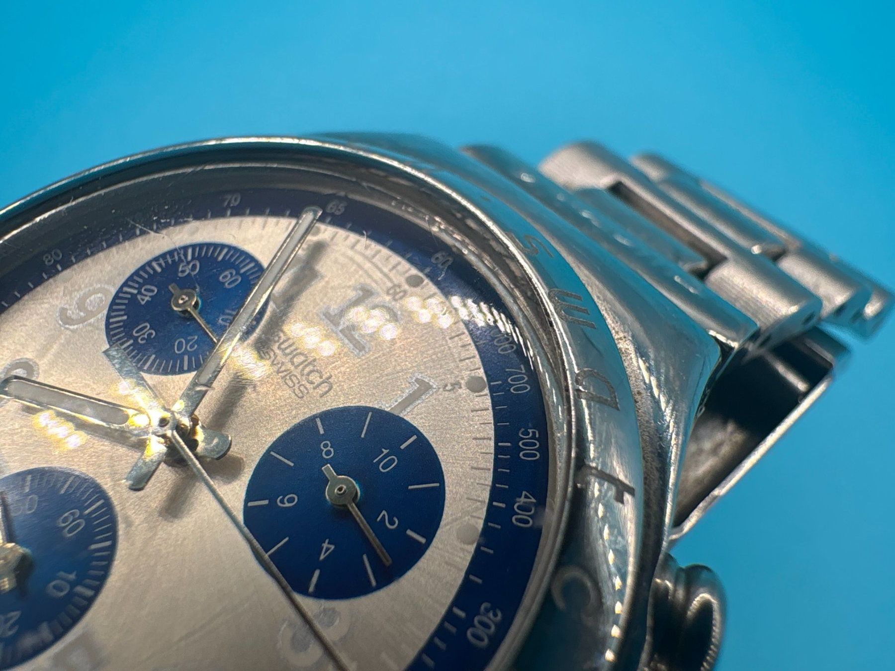 Swatch Orologi: SWATCH SECRET AGENT LIGHT GREY – Usato da Elgg venduto da Jo_Naj 4