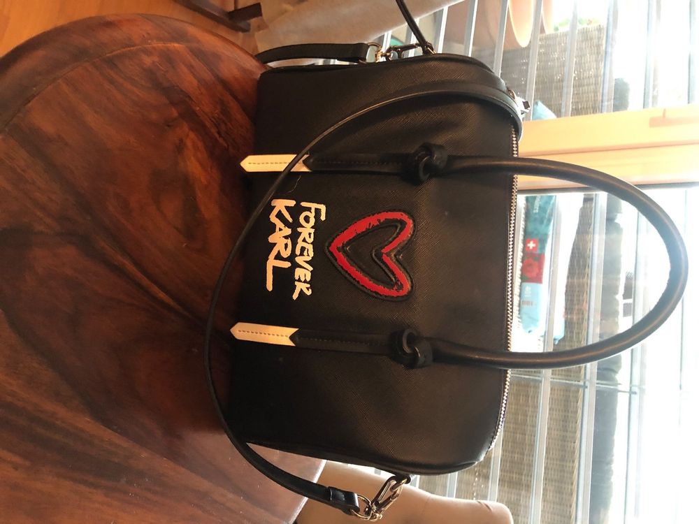 Karl Lagerfeld Jeans ESSENTIAL GRAINY UNISEX - Borsa a tracolla - black/nero