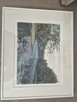 Lithographie J. Egli, 25/50 FAP, gerahmt, guter Zustand