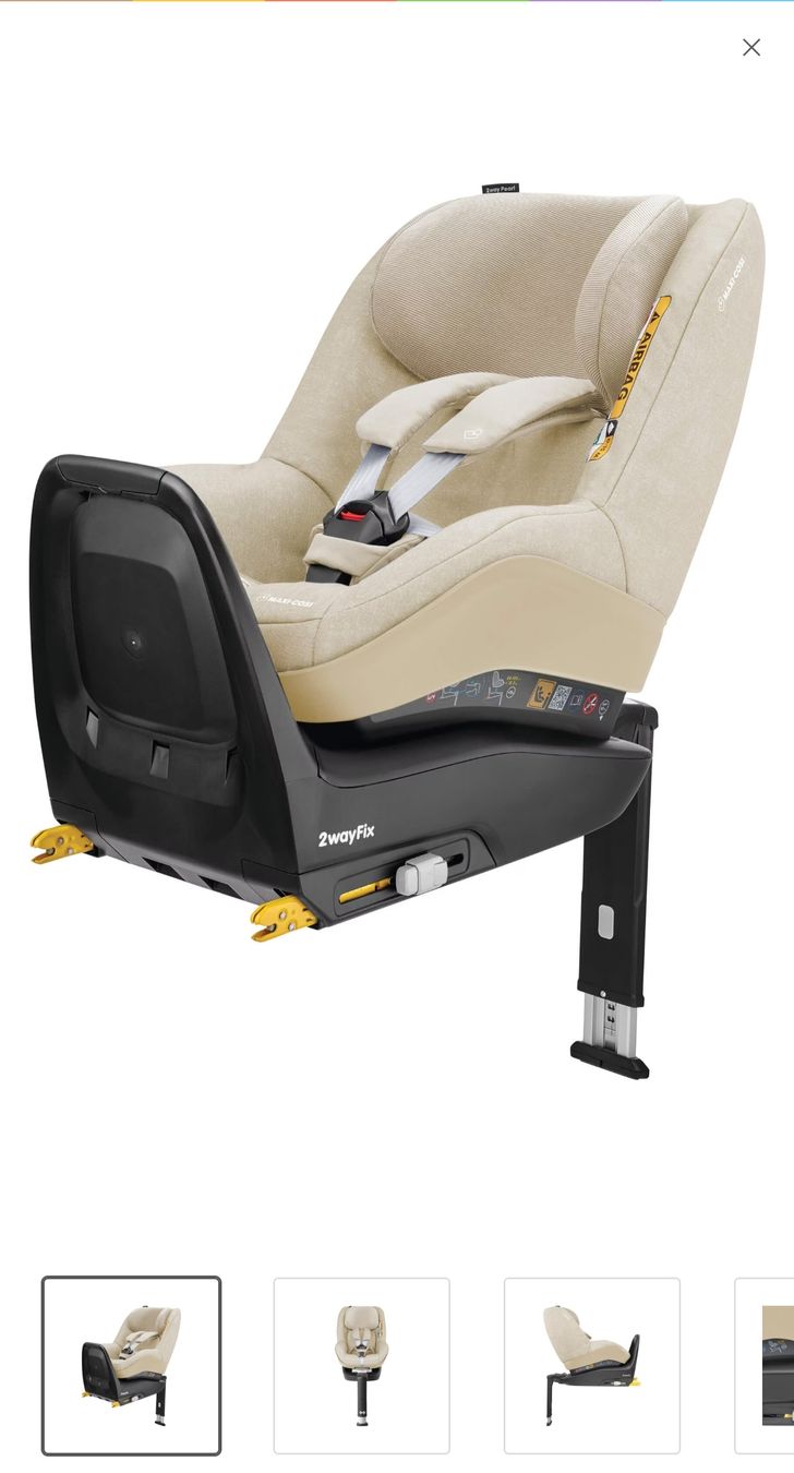 Maxi-Cosi Auto-Kindersitze: Maxi-Cosi 2way Pearl "nomad sand" inklusive BASIS – Gebraucht aus Aarau von erchels