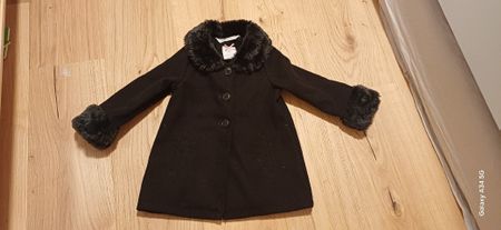 Elegante Winterjacke für Mädchen, Grösse 92