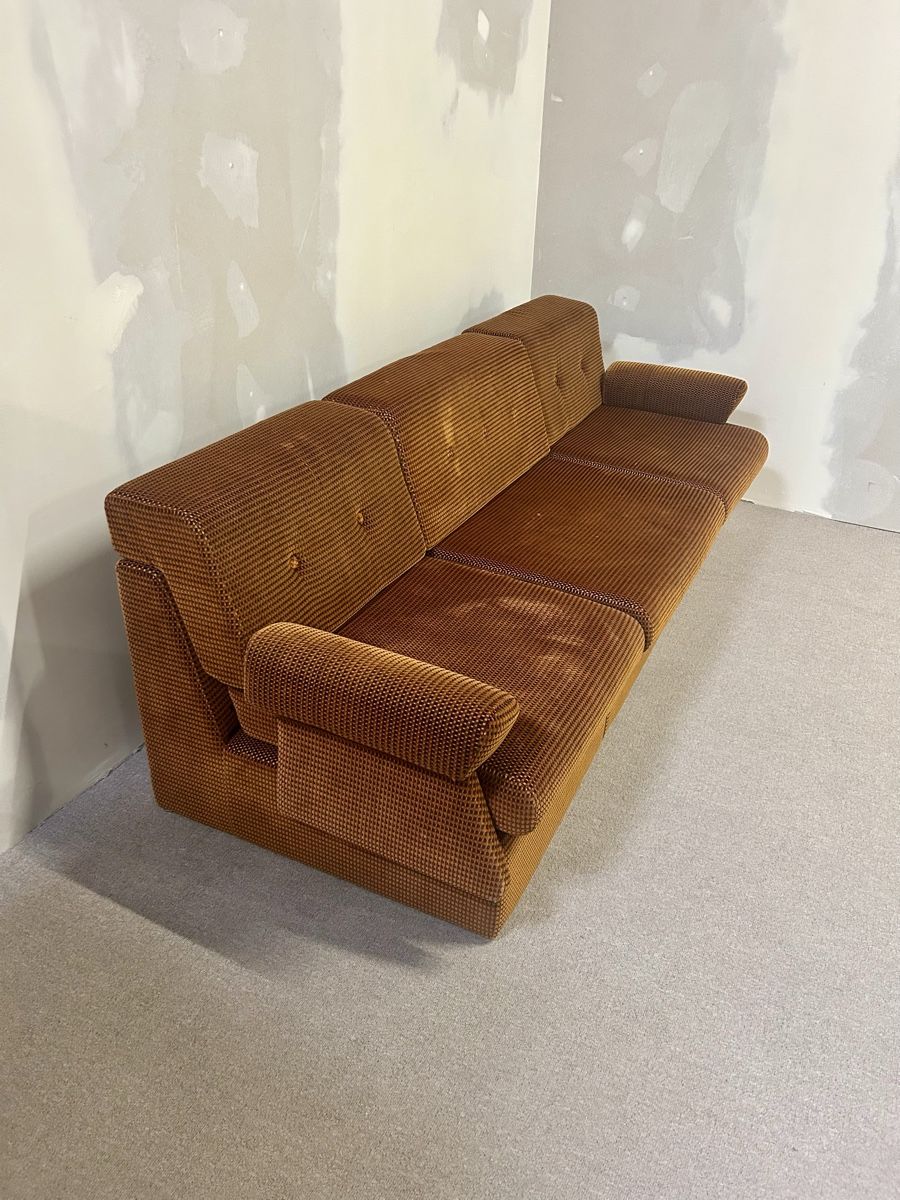 Divani: Cord Modular Sofa der 70er Jahre in Stoff – Usato da Rickenbach ZH venduto da Der-Insider 7