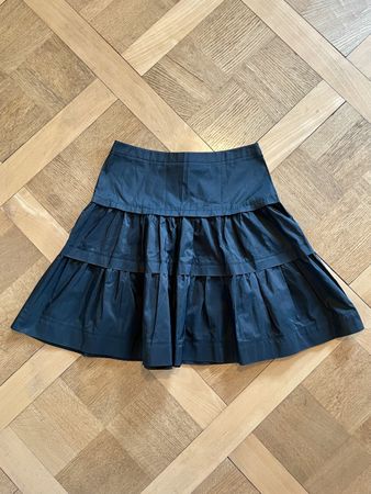 Schwarzes Rock Moschino 100% Seide 