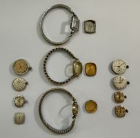 Omega Vintage Konvolut – Uhrwerke, Gehäuse & Armbänder