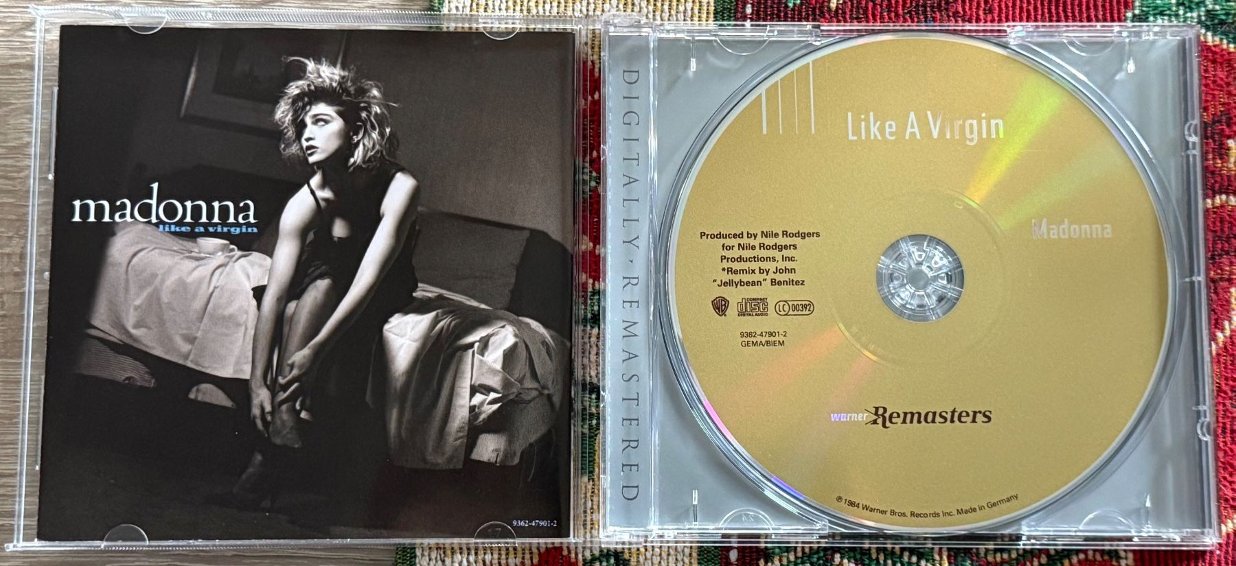 CD: Madonna Like A Virgin Remastered CD Warner EUR Top condition – Usato da Aarau venduto da Grogu66 2